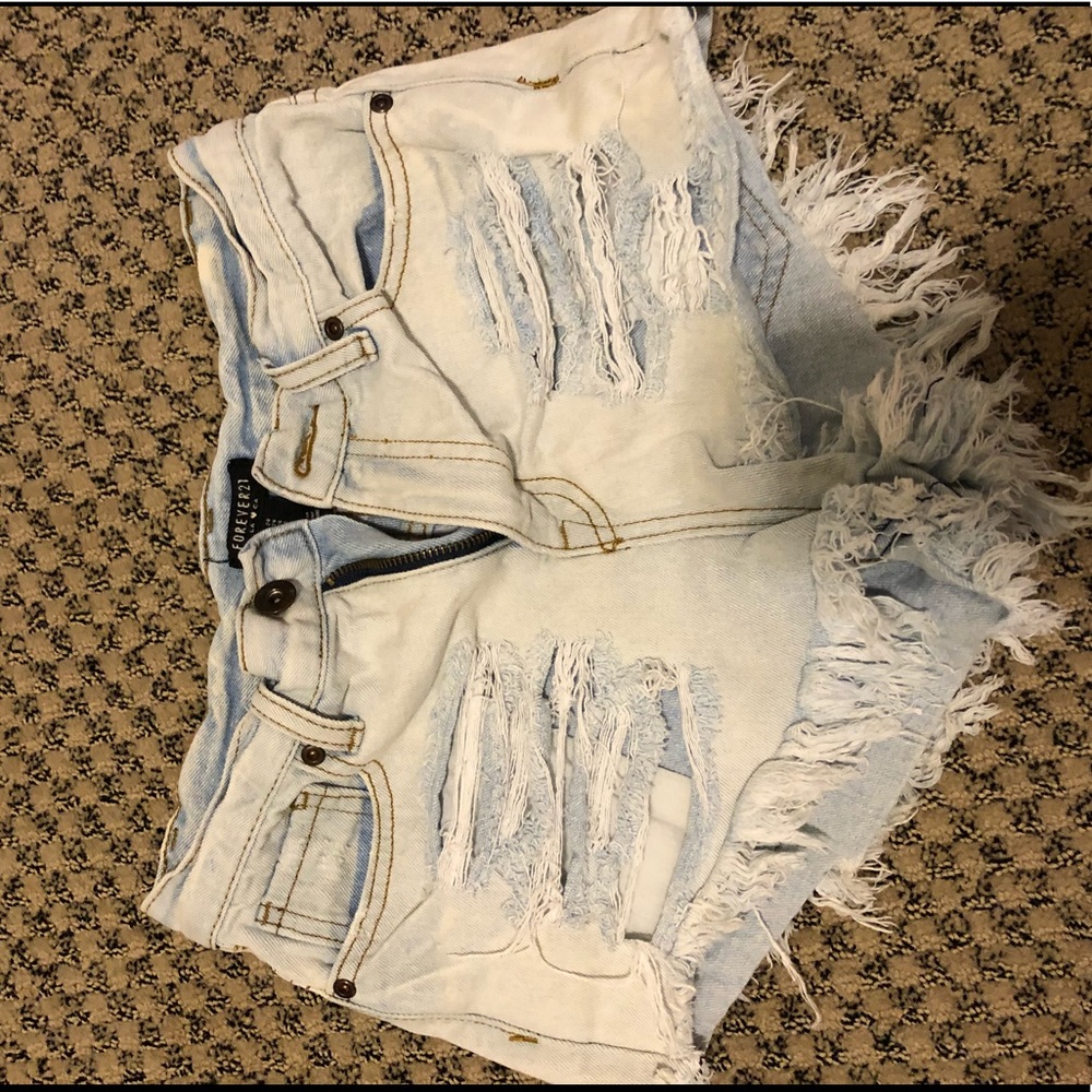 High waist shorts